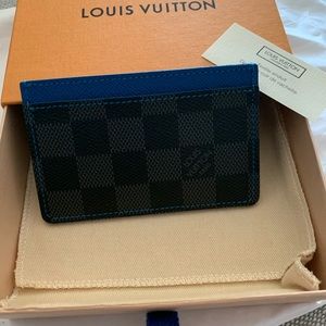 Louis Vuitton card holder- limited edition color!